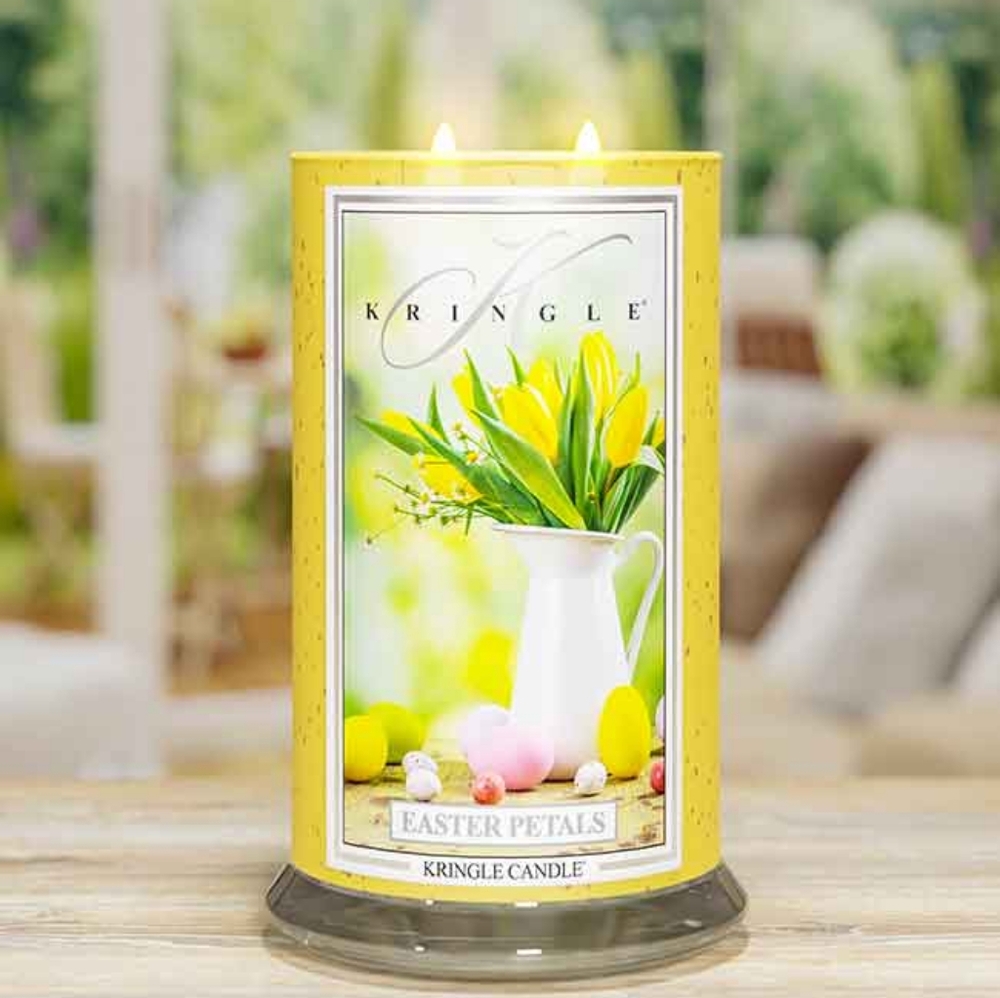Kringle Yankee Candle Easter Petals 22oz large new 2 Wick - Picture 5 of 5